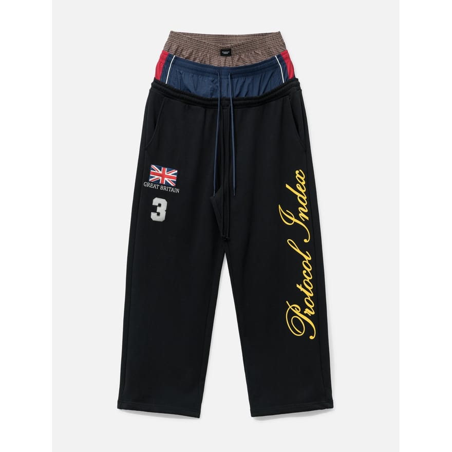 Design Protocol Index black sweatpants